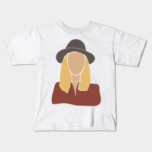 Abstract Woman 4 Kids T-Shirt